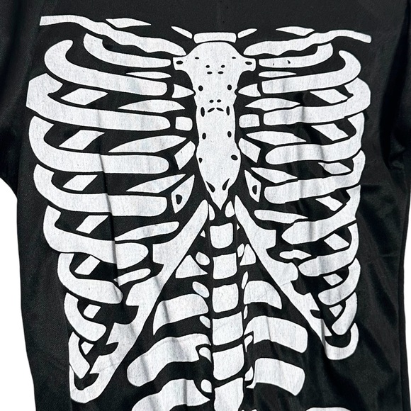 🎃 Rubie’s Costume S Skeleton Black - Picture 3 of 10